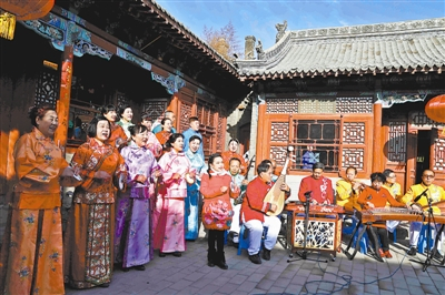 榆林小曲传承普系